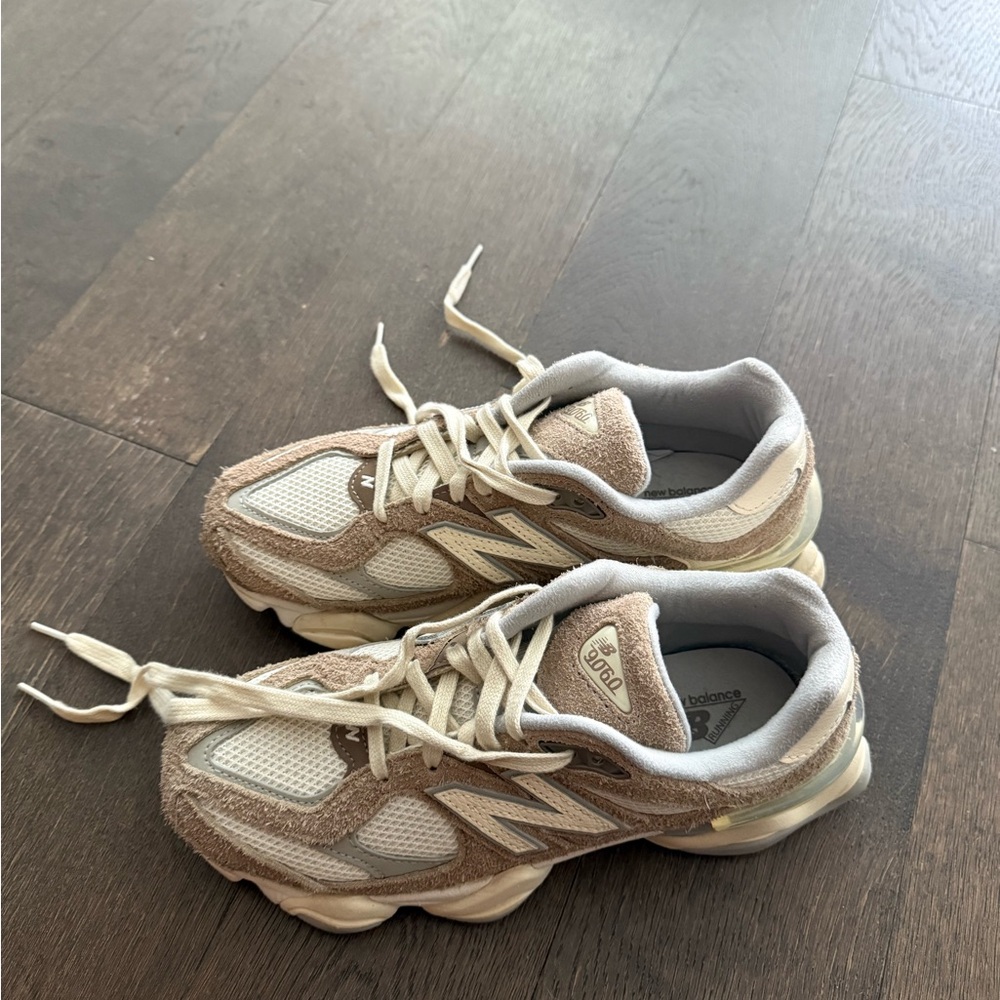 New Balance 9060 Driftwood / Pink Sea Salt M6.5/W8 - Picture 7 of 8